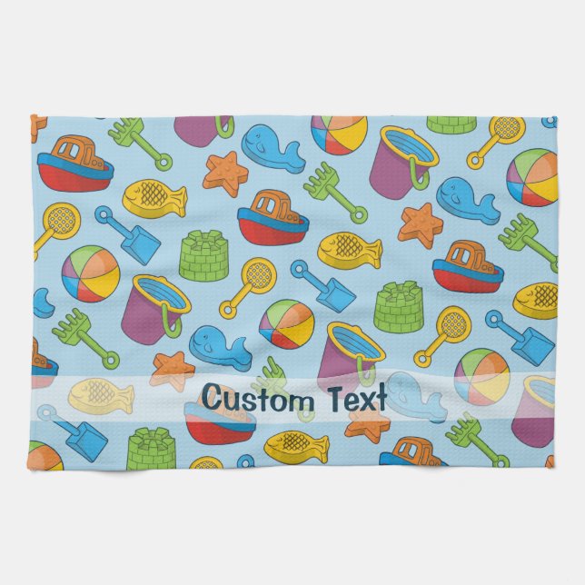 Linge De Cuisine Jouets de plage Icônes (Horizontal)