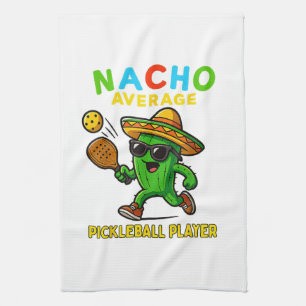 Linge De Cuisine Joueur de pickleball moyen nacho