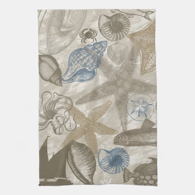 Linge De Cuisine Jour de plage (Vertical)