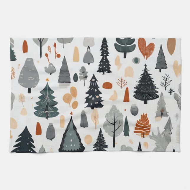 Linge De Cuisine Jour festif de Noël fabuleux Motif (Horizontal)