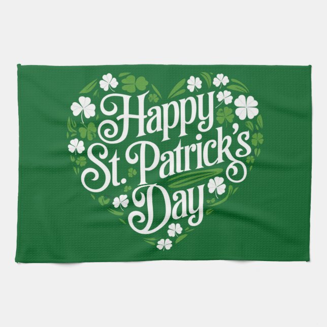Linge De Cuisine Joyeuse Saint-Patrick  (Horizontal)