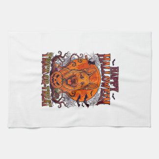 Linge De Cuisine Joyeux Halloween Trick Or Treat Berger Allemand Ci