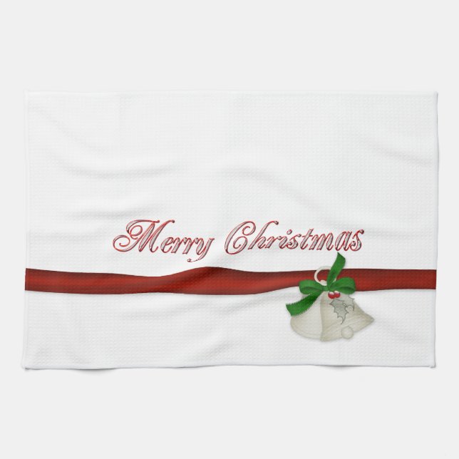 Linge De Cuisine Joyeux Noël (Horizontal)