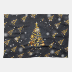 Linge De Cuisine Joyeux Noël Heureux Meilleur cadeau