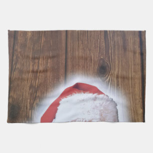 Linge De Cuisine Joyeux réveillon de Noël, Casquette de Père Noël