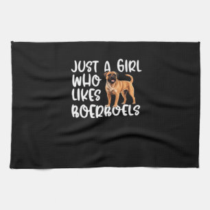 Linge De Cuisine Juste une fille qui aime les Boerboels T-Shirt Cla