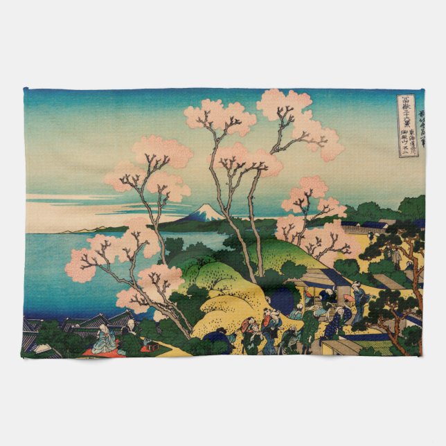 Linge De Cuisine Katsushika Hokusai (Horizontal)