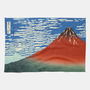 Linge De Cuisine Katsushika Hokusai - Vent Fin, Matin Clair