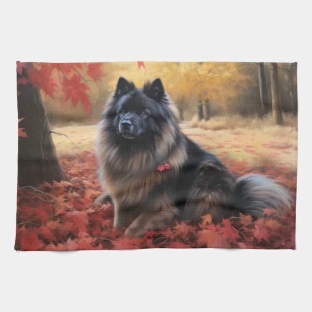 Linge De Cuisine Keeshony en automne Leaves Fall Inspire (Horizontal)