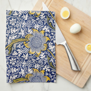Linge De Cuisine Kennet par William Morris, Art Textile Vintage