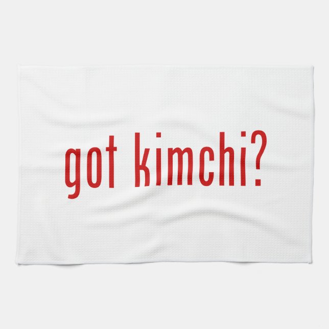 Linge De Cuisine kimchi obtenu ? (Horizontal)