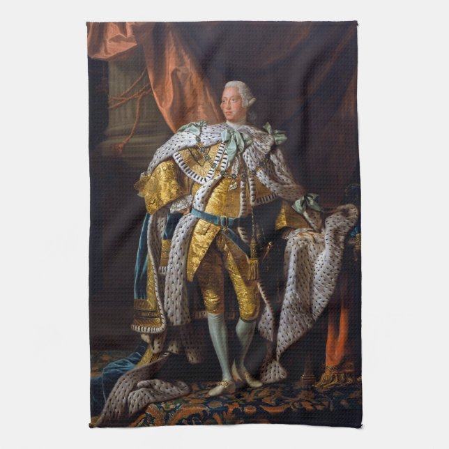 Linge De Cuisine King George III par Allan Ramsay 1762 (Vertical)