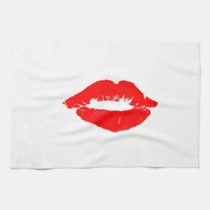 Linge De Cuisine Kiss Lips Red Lipstick Losion Passion Valentine