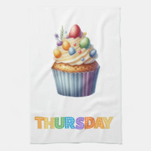 Kitchen Towels-Days Of The Week Kitchen Towel Set
