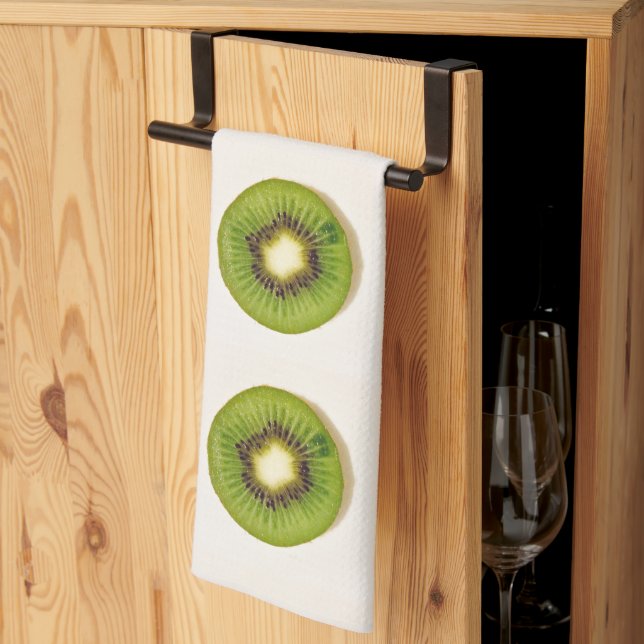 Linge De Cuisine Kiwi Green Fruit 4Keri (Pliage en tiers)