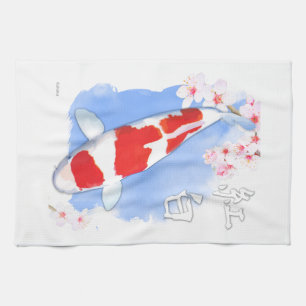 Linge De Cuisine Kohaku Koi