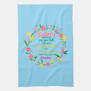 Linge De Cuisine La beauté n'est pas à propos de votre apparence