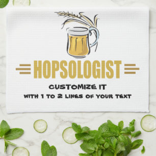 Linge De Cuisine La bière drôle