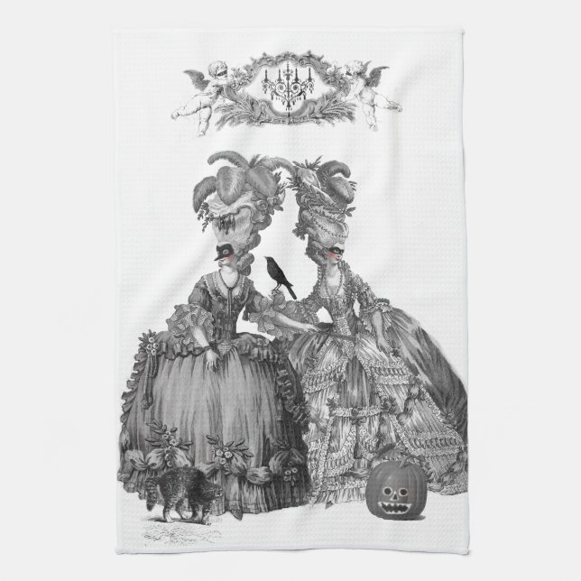 Linge De Cuisine La boule de Halloween (Vertical)