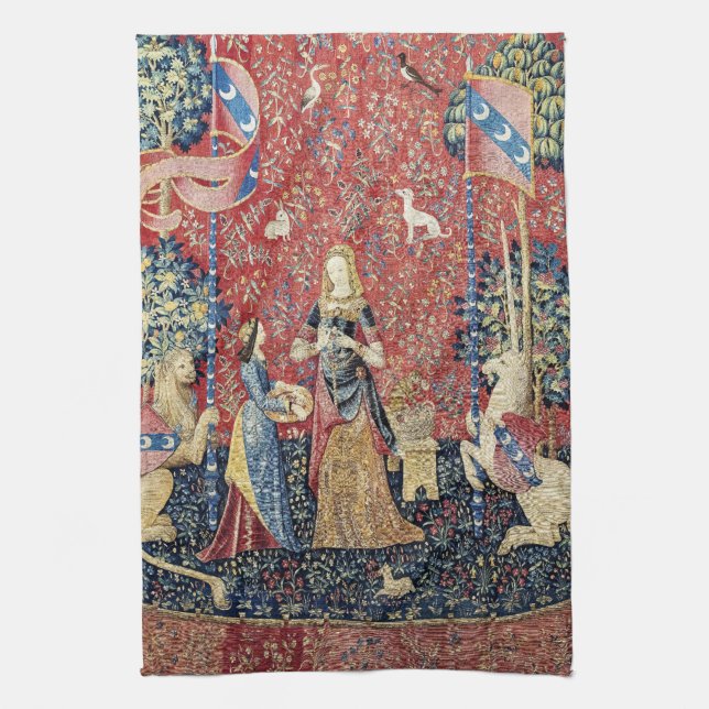 Linge De Cuisine La Dame et la licorne, Odeur (Vertical)