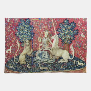 Linge De Cuisine La Dame et la licorne, Vue