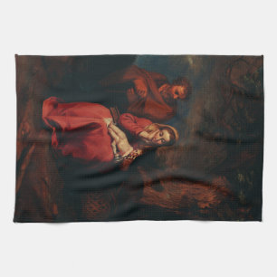 Linge De Cuisine La Fuite en Égypte par Abraham Bloemaert 