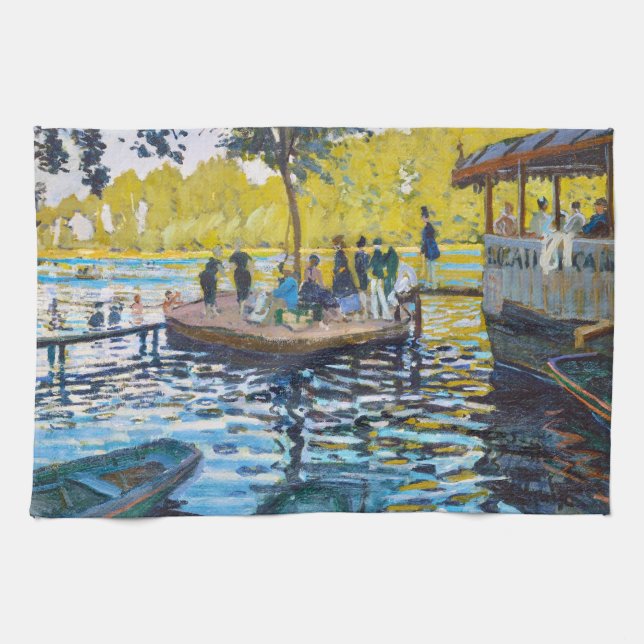 Linge De Cuisine La Grenouillère Claude Monet (Horizontal)