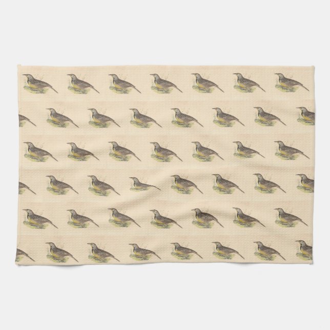 Linge De Cuisine La larve de l'Est (Stourne ella magna) NY Birds (Horizontal)