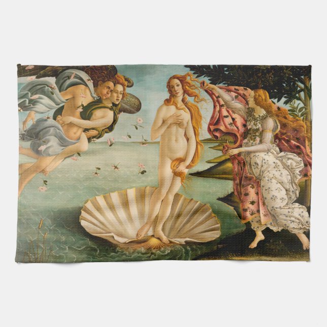 Linge De Cuisine La naissance de Vénus | Botticelli (Horizontal)
