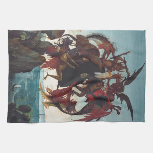 Linge De Cuisine La Tentation de saint Antoine par Michelangelo