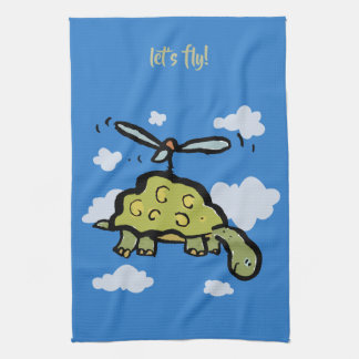 Linge De Cuisine la tortue hélicoptère