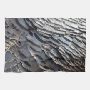 Linge De Cuisine La Turquie sauvage plumes II Design Abstrait de la