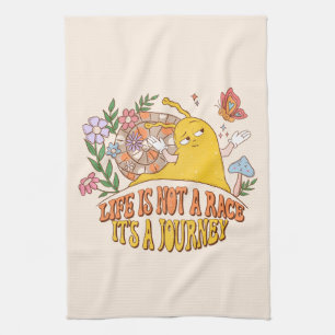 Linge De Cuisine La vie n'est pas une course, c'est un voyage