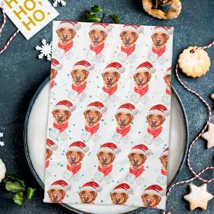Linge De Cuisine Labrador Chien de race Noël