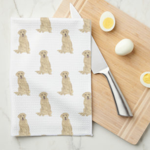 Linge De Cuisine Labrador (jaune)