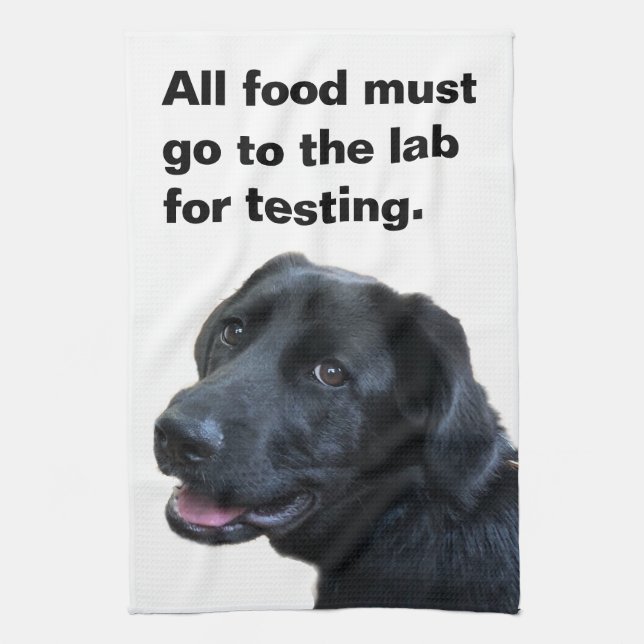 Linge De Cuisine Labrador Retriever I Love My Lab (Vertical)