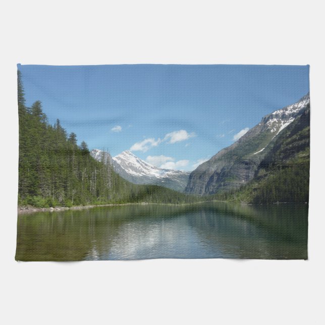 Linge De Cuisine Lac Avalanche I dans le parc national Glacier (Horizontal)