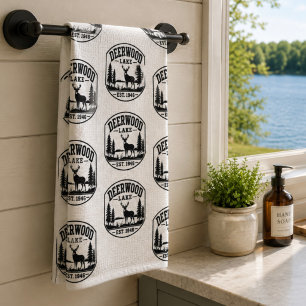 Linge De Cuisine Lac de Deerwood Motif de Cerf