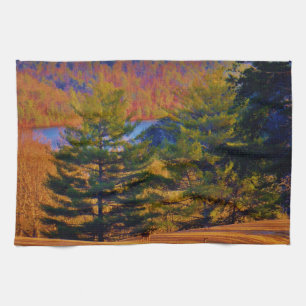 Linge De Cuisine Lac Deer & Mt