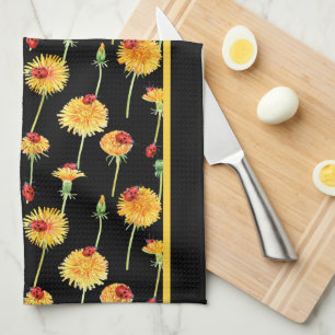 Linge De Cuisine Ladybugs et Dandelions