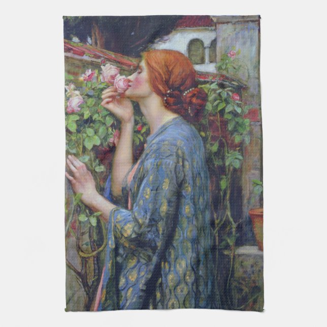 Linge De Cuisine L'âme du Rose, John William Waterhouse (Vertical)