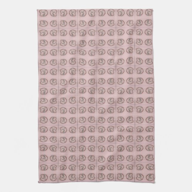 Linge De Cuisine L'Amour de Rosebud (Vertical)