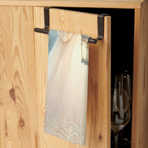 Linge De Cuisine L'ange céleste de l'hiver Lanterne de l'Espoir