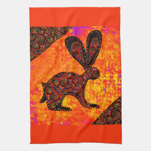 LINGE DE CUISINE LAPIN (Vertical)