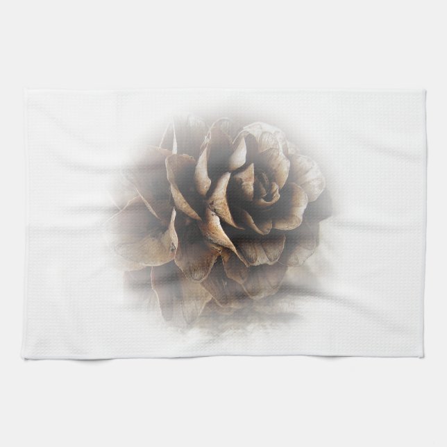 Linge De Cuisine Larch Cone (Horizontal)