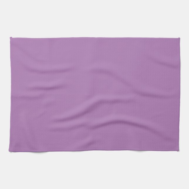 Linge De Cuisine Lavande couleur solide Modèle vierge personnalisée (Horizontal)