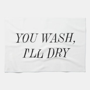 Linge De Cuisine Lave-toi, je sècherai