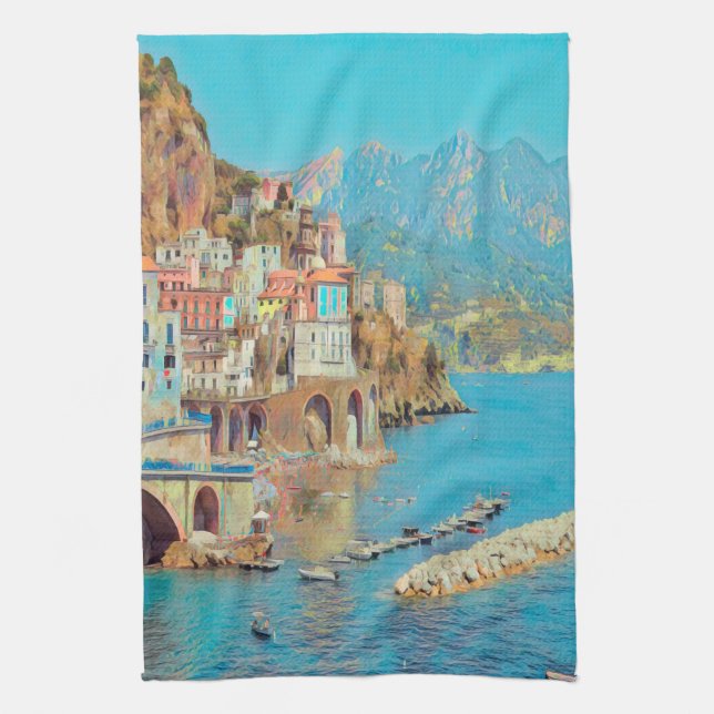 Linge De Cuisine ldp ATRANI - Côte d'Amalfi - (Vertical)