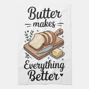 Linge De Cuisine Le Beurre Rend Tout Meilleur