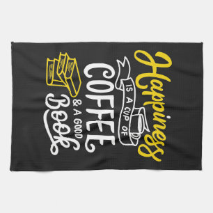 Linge De Cuisine Le Bonheur Des Amateurs De Café Est Une Coupe De C